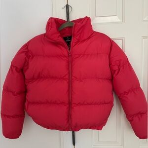 Threadbare Pink Puffer Jacket Winter Coat 2